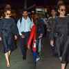 ​Airport spotting: Kangana Ranaut in a stylish chic black dress