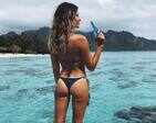The surfing stunner Anastasia