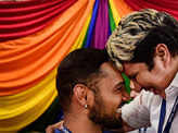 Pictures of LGBT community celebrating legalisation of gay sex in India