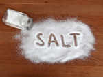 Why is sprinkling salt on cooked food bad?