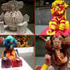 Article image for: Ganesh Chaturthi 2018: Students make unique Ganpati idols using eco-friendly materials
