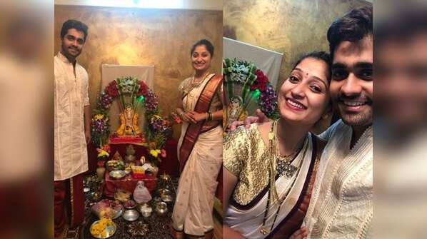 Pallavi Patil and Sangram Samel
