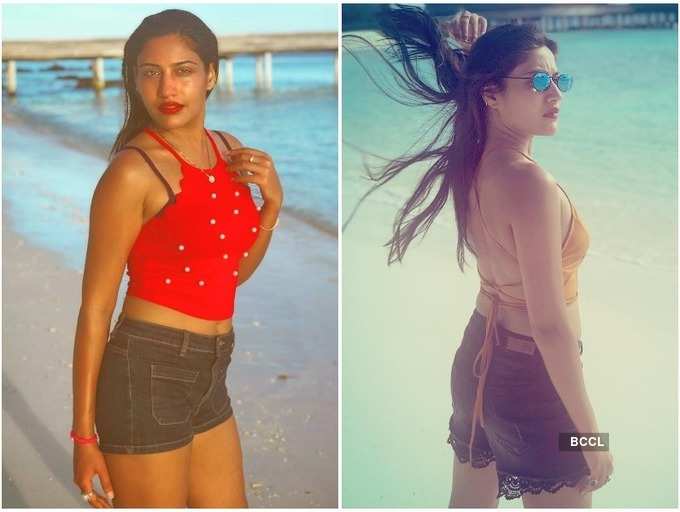 Ishqbaaz’s Surbhi Chandna is every inch the beach babe as she soaks up the sun during her recent trip