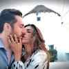 ​Shama Sikander shares a lip lock with fiancé James Milliron; see pic