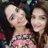​​Mehreen and Tamannaah's selfie time on the sets