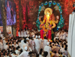 Mumbaikars bid adieu to Lalbaugcha Raja