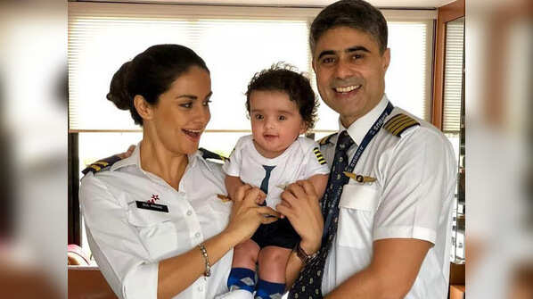 Gul Panag and Rishi Attari