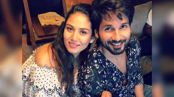 Shahid Kapoor and Mira Rajput Kapoor