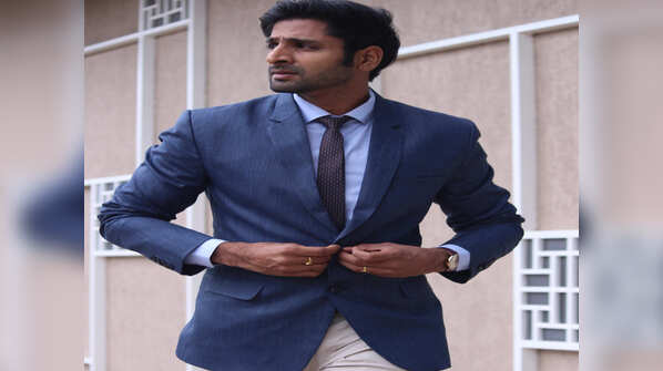Vaibhav suited up in style