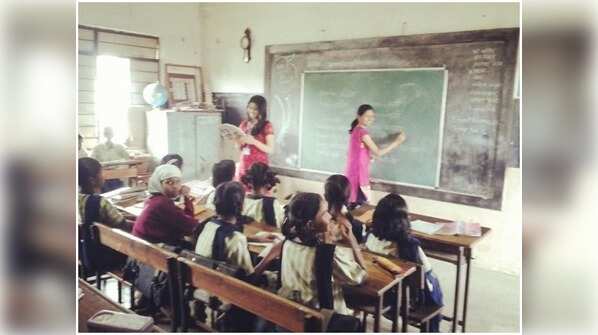 When Gayatri turns a teacher