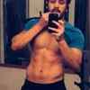 Article image for: Flaunting his six-pack abs in the gym
