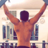 Responding to a fitness challenge on an impressive note