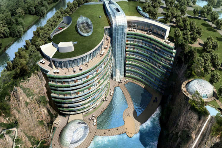 World’s first underground hotel soon to open in China