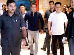Salman Khan spotted with State for Home Affairs Kiren Rijiju