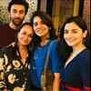Photo: Neetu Kapoor rings in Ranbir Kapoor’s birthday with Alia Bhatt