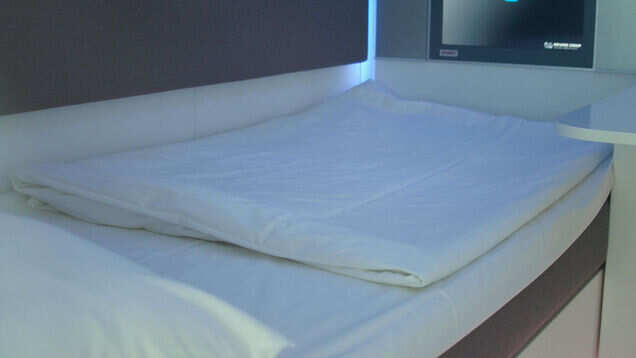Sleeping pods: airports with sleeping facilities for passengers