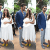 Parent to be, Neha Dhupia and Angad Bedi look radiant at their baby shower