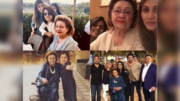 Krishna Raj Kapoor’s 10 memorable pictures with family