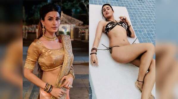 Naagin 3's onscreen mom Pavitra Punia flaunts her hot bod in a bikini, see pics