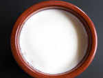 Curd with some sugar