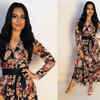bollywood actress maxi dress