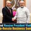 PM Narendra Modi and Russian President Vladimir Putin at Exchange of Agreements & Joint Press Statements