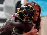 Pictures of Melania Trump's first extended international trip alone to Africa