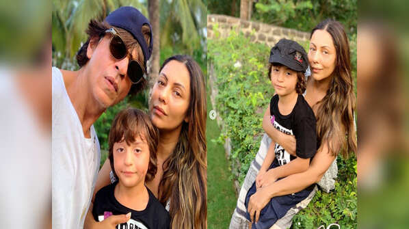 Gauri Khan celebrates her 48th birthday with husband Shah Rukh Khan and son AbRam