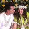 Yuvika is seen all smiles