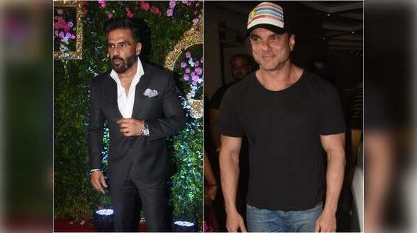 Suneil Shetty and Sohail Khan