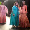 <i class="tbold">vartika singh</i> walks the ramp for Versha