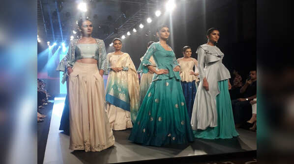 Versha's collection celebrated the beauty of women