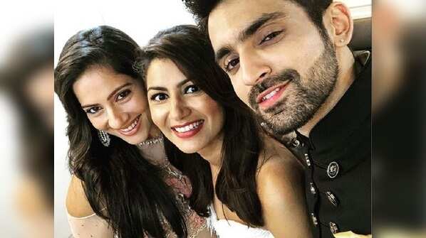 Arjit Taneja, Sriti Jha and Kanchi Kaul are all smiles