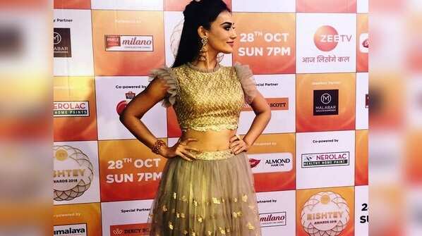 Surbhi Jyoti sports shades of nude