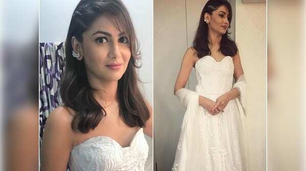 Sriti Jha is pretty in white
