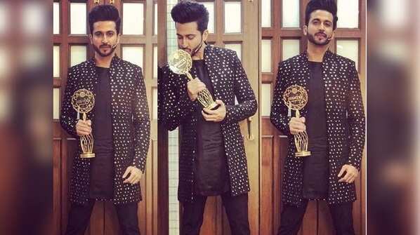 Dheeraj Dhoopar dons black