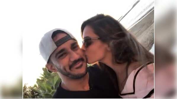 Peck on the lips