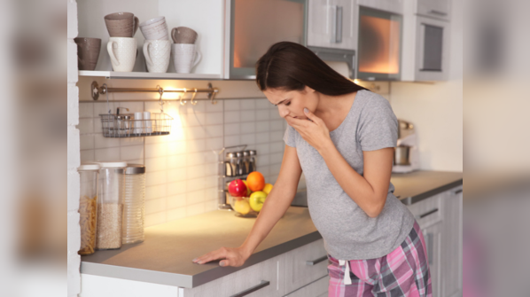 Drop in pregnancy hormone levels