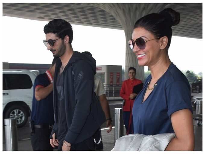 Is Sushmita Sen dating model Rohman Shawl?