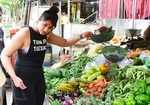Ileana D'Cruz spotted buying veggies in Bandra