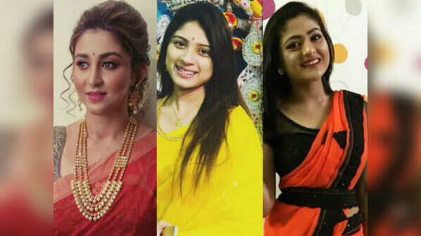 Durga Puja diaries: TV celebs flaunt their style statement