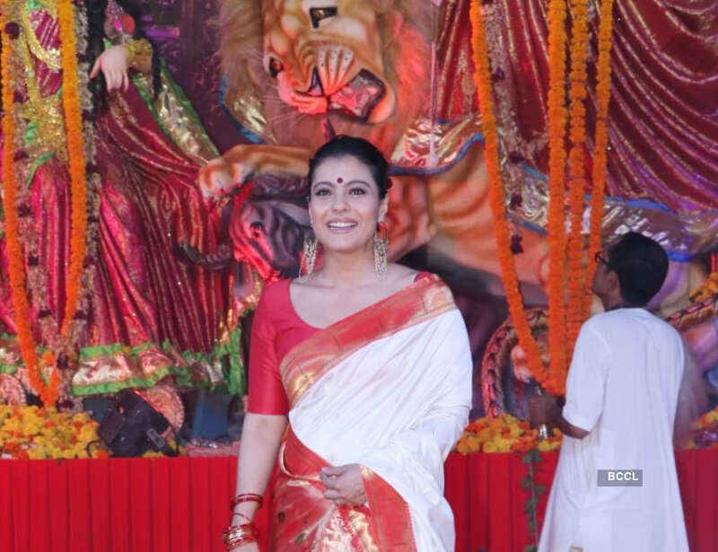 B-Town celebs soak in Durga Puja festivities