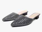 These comfy heels and flats will team perfectly with your festive attires