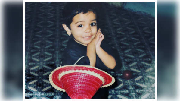 Parth Bhalerao shares an endearing childhood picture of him on Instagram