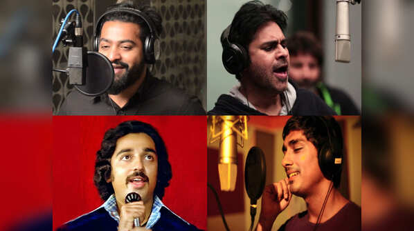 Tollywood actors who entertain us with their vocals