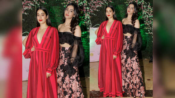 Janhvi and Khushi Kapoor