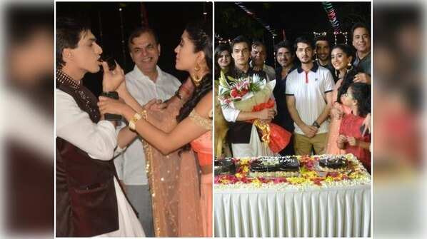 Yeh Rishta Kya Kehlata Hai's Mohsin Khan celebrates birthday with girlfriend Shivangi Joshi and family; see pics
