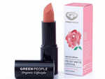 Green People Velvet Matte Lipstick in Damask Rose