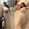 Vision in a white saree