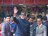 Amitabh Bachchan graces the launch of a store